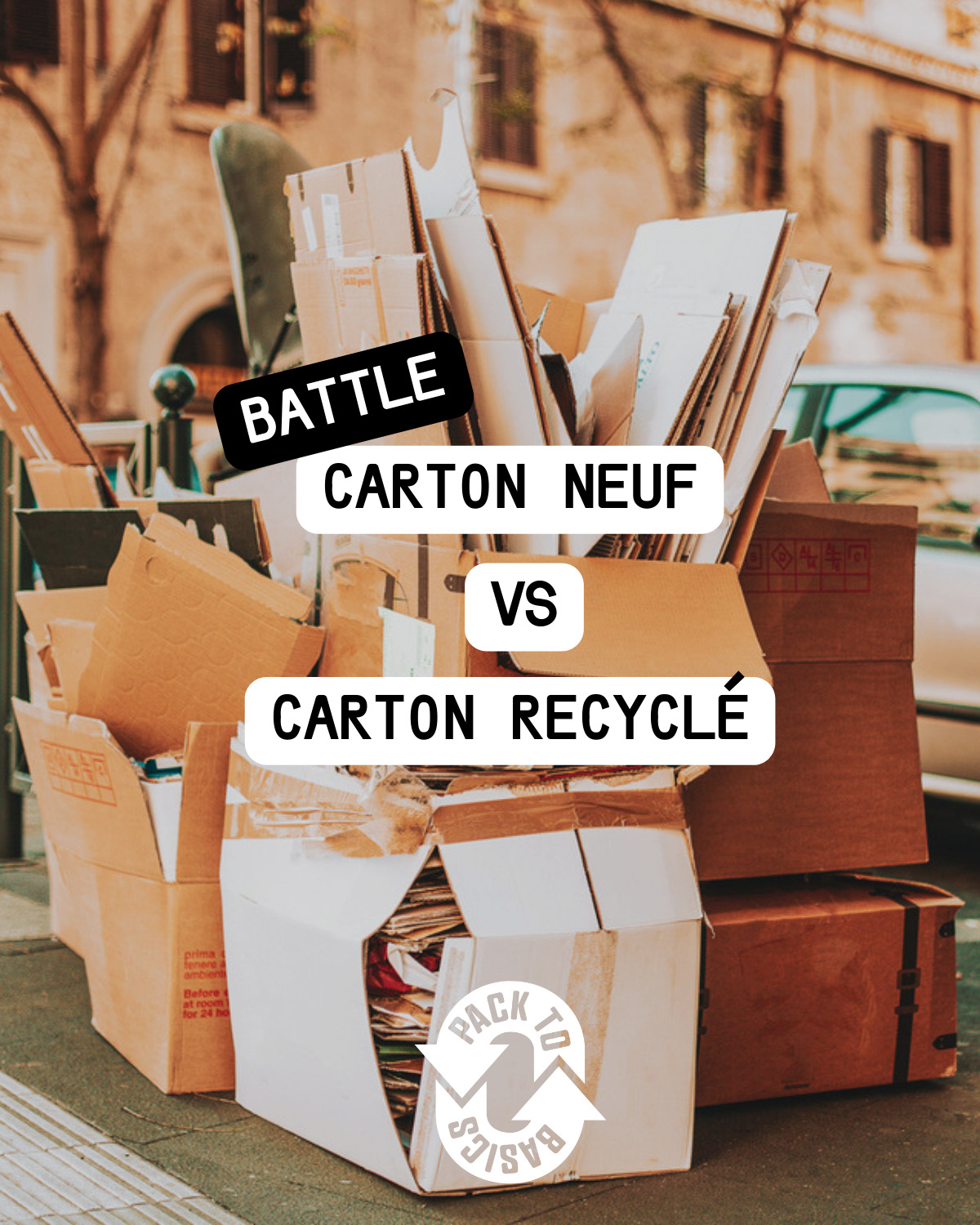 comparatif carton recyclé carton neuf